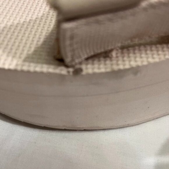 Teva Flatform Mevia Platform Gladiator Sandals Birch Beige Strappy Women’s 8 - Picture 9 of 15